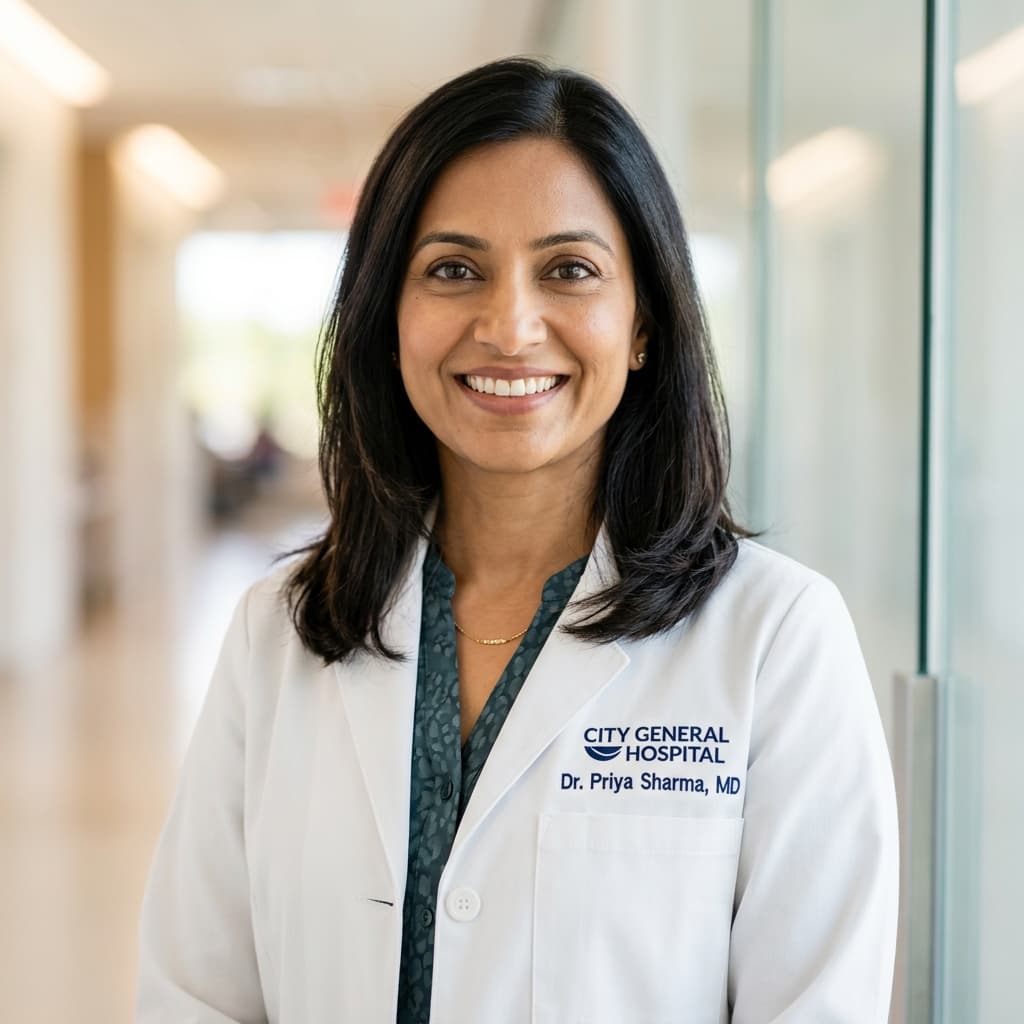 Dr. Priya Nair portrait